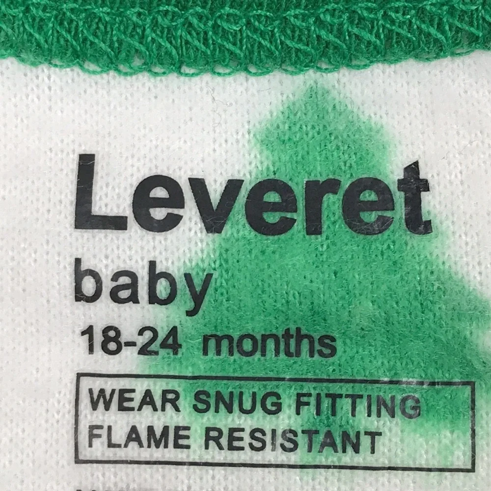 BUNDLE of 2 Leveret Baby Pajamas Zip Up Bodysuits NWT